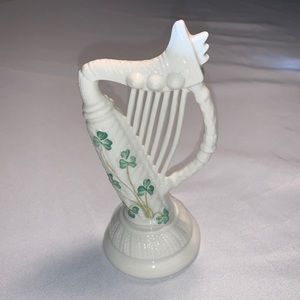 Belleek China harp